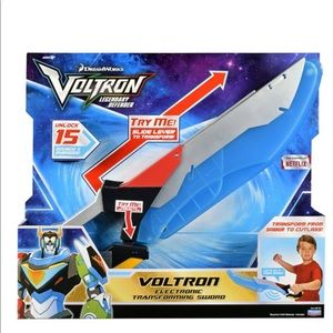 NWT Voltron electronic transforming sword